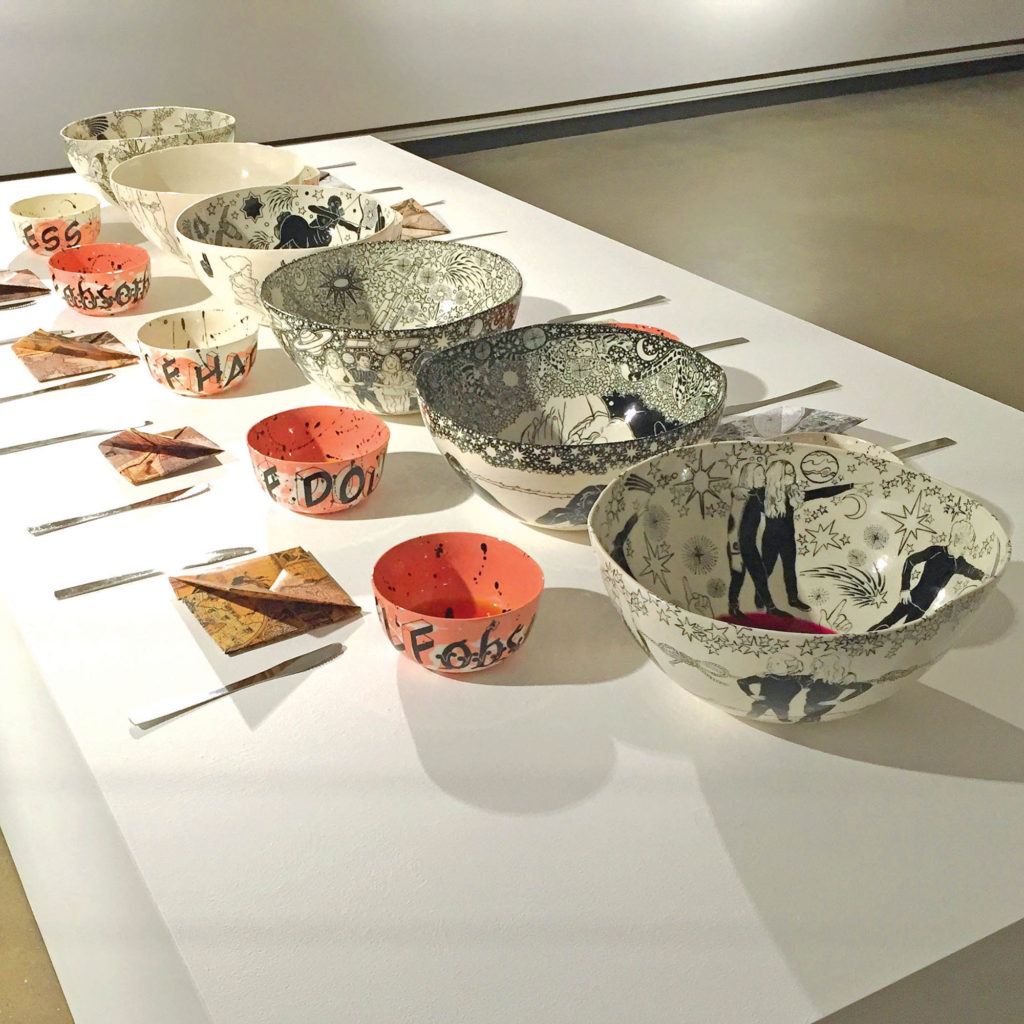 ceramic-installation-thw-dinner-1-at-tje-attenborough-centre-for-arts-uk