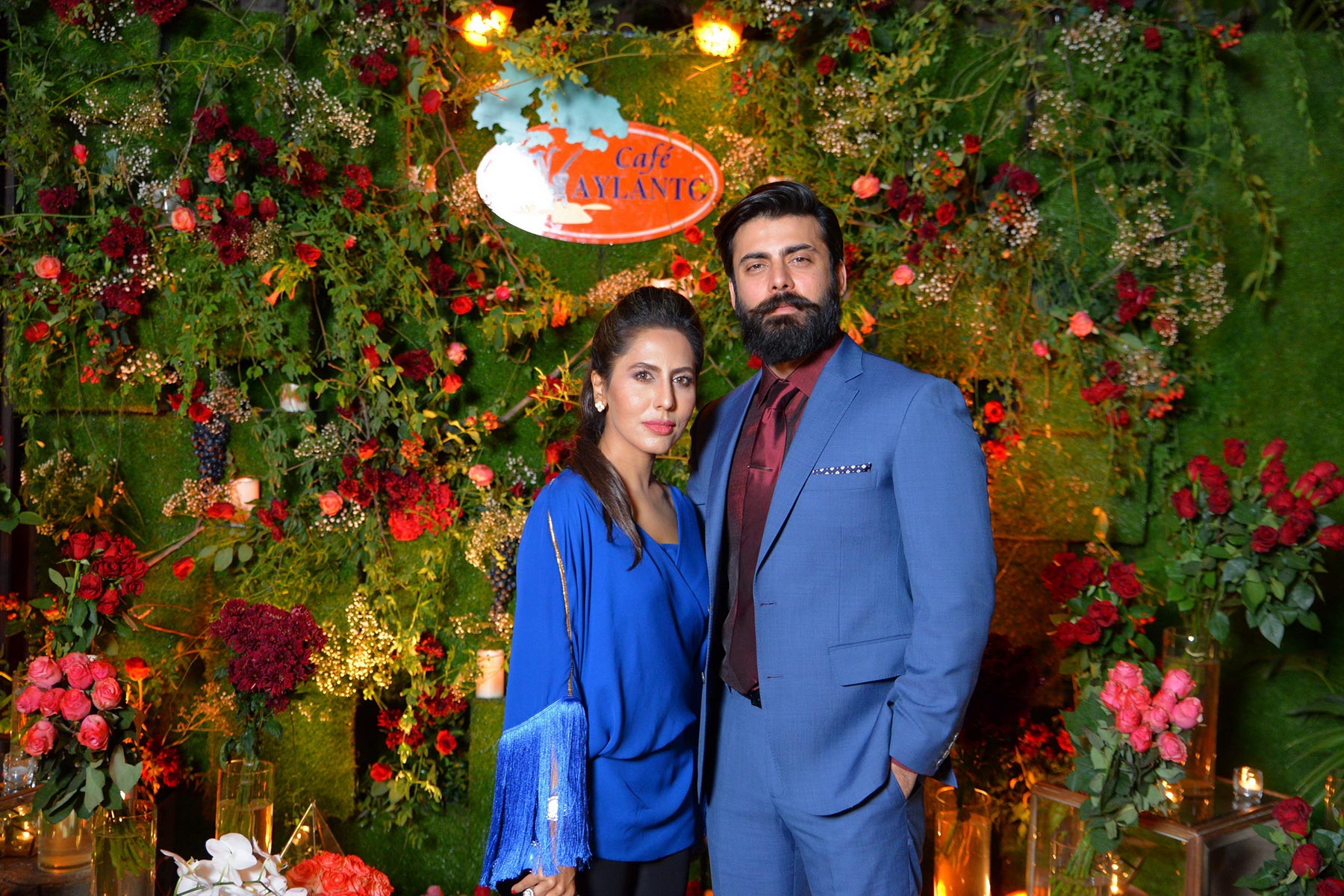 Sobia Nazir and Fawad Khan at Café Aylanto